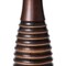 Uniquewise Decorative Conemporary Tall Trumpet Shape Floor Vase, Brown 30 Inch QI004191.S - alternate 3